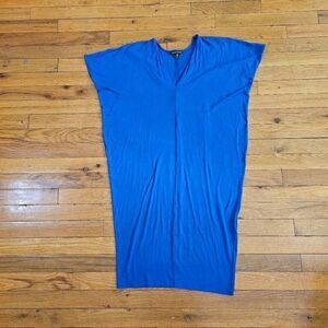 Universal Standard Women's Shift Dress Teresa Liquid Jersey V Neck Dress Size 4X